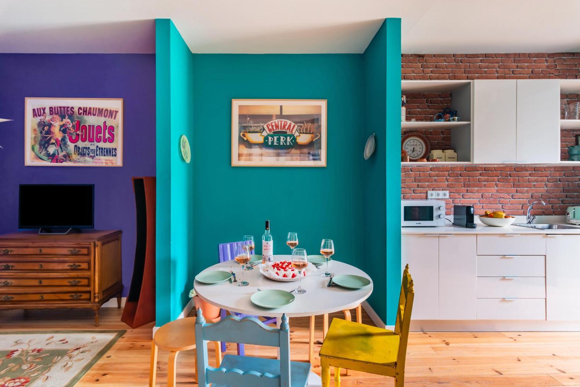 Monica'S Place A Friends' Inspired Apartment Lissabon Exterior foto